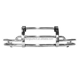 Pare-chocs avant de voiture solide de conception nouvelle, en acier inoxydable, barre anti-collision pour Hyundai GMC Volkswagen Lc200 <span class=keywords><strong>Toyota</strong></span> Nissan Isuzu Hiace - Product Image 2