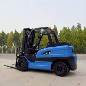 Precio de Venta Directa de Fábrica para Montacargas Eléctrico FANYU CPD50 de 72V y 5 Toneladas con Tracción en las 4 Ruedas y Batería de Plomo-Ácido - Product Image 4