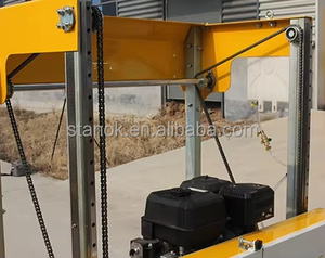 2024 en çok satan 36 inç yatay ahşap bant benzinli dizel elektrikli ahşap kesme makinesi römork ile taşınabilir ahşap kereste fabrikası