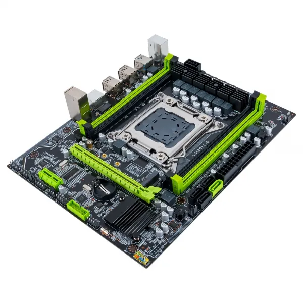 Xeon E5 2667 V2 Mini ITX huananzhi trường hợp kép CPU LGA 2011 Combo X79 Bo mạch chủ