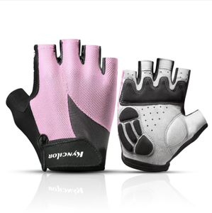 Mitaines de vélo à demi-doigts respirantes personnalisées pour l'entraînement sportif en salle de sport, mitaines de vélo anti-secousse à demi-doigts - Product Image 6