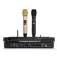 Processeur audio numérique professionnel FX8III avec deux microphones portatifs
