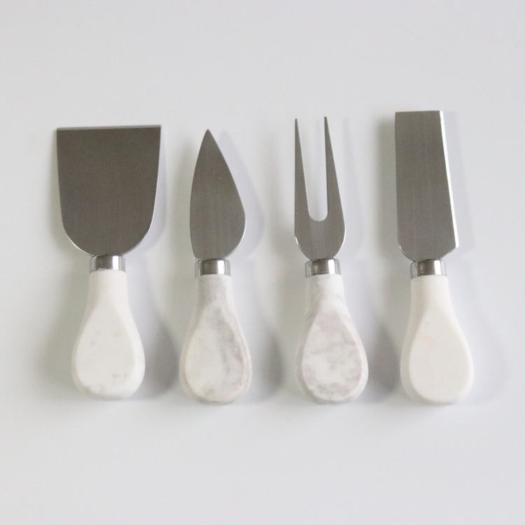 4pcs Unique Stainless Steel Cheese Knife