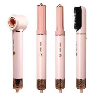 Phổ biến 5 trong 1 tự động bọc Salon Styler tốc độ cao ion Máy sấy Curler Phụ Kiện Thẳng uốn tạo kiểu tóc nhà máy bán buôn - Product Image 4