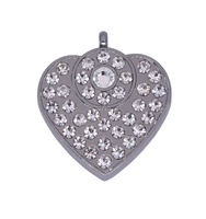 Colliers pendentifs de guérison en cristal de coeurs de pierre de lave quantique japonaise avec logo personnalisé