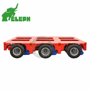 Heavy duty hydraulique col de cygne multi essieu 20 mètres voyage remorque maison modulaire à vendre 07 - Product Image 4