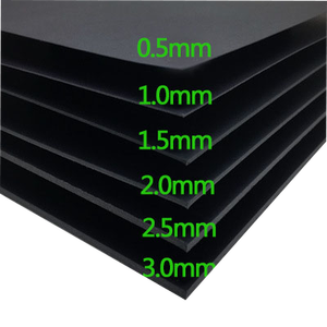 Approvisionnement en papier <span class=keywords><strong>Dongguan</strong></span> Tableau noir plus foncé 1.0mm 1.5mm Feuilles de papier carton noir Échantillons gratuits Papier noir - Product Image 6