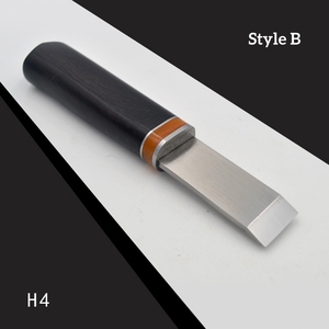 Gli strumenti professionali per il taglio del coltello in pelle artigianale includono il coltello per spaccare del coltello rotondo per la lavorazione della pelle - Product Image 3
