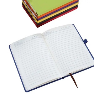 Bán buôn giá rẻ khuyến mãi đa màu <span class=keywords><strong>PU</strong></span> Nhật ký kinh doanh Tạp Chí kế hoạch da Bìa biểu tượng tùy chỉnh máy tính xách tay với chủ bút - Product Image 5