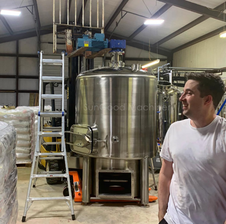 10bbl Прямая поставка, нержавеющая сталь mash tun