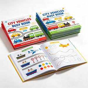 Libro de Actividades para Niños Pequeños, Libro Sensorial Montessori, Libro de Juegos de Roles para Niños, Juguete Educativo Temprano - Product Image 2