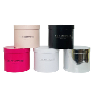 2025 High Quality Round <strong>Flower</strong> Storage Bucket Paper <strong>Box</strong> For Bouquet Packaging And Gift Giving - Product Image 1