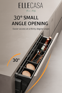 Elle Casa mềm đóng thép không gỉ Tủ lưu trữ với ngăn kéo hộp giỏ mềm đóng ngăn kéo - Product Image 4