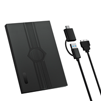 قرص صلب محمول بسعة 320 جيجابايت، منفذ Type-C USB 3.0، أقراص صلبة خارجية، هدية مؤسسية للأجهزة المحمولة