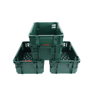 <span class=keywords><strong>Cajas</strong></span> <span class=keywords><strong>de</strong></span> plástico reciclables para almacenamiento <span class=keywords><strong>de</strong></span> verduras y frutas Diseño <span class=keywords><strong>de</strong></span> caja sólida para agricultura Contenedor <span class=keywords><strong>de</strong></span> rotación usado - Product Image 5