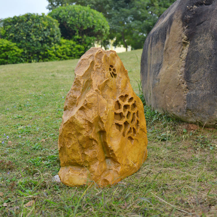 GS633 IP44 Waterproof Outdoor Lawn Speaker PA System 100v 30W Rock Shaped Speakers for Park Landscape · image 4