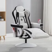 Mới Đến Rung Massage BT Loa RGB Silla Gamer Led Gaming Chair Với Đèn Và Loa