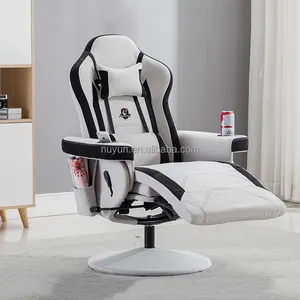 Nouvelle arrivée Vibration Massage BT haut-parleur RGB Silla Gamer Led chaise de jeu avec lumières et haut-parleurs - Product Image 1