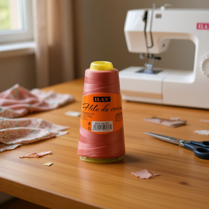 ไหมเย็บผ้าอิลน์ 2750 ม. สีแดงแตงโม กล่อง 12 ชิ้น - Product Image 2