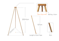 Support de hamac bébé en métal triangulaire pliable, support de lit bébé, trépied avec pieds antidérapants, design européen pour chambre à coucher