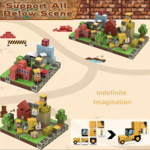 250 pièces blocs de <span class=keywords><strong>construction</strong></span> magnétiques Cubes magnétiques empilables ensemble de <span class=keywords><strong>Construction</strong></span>, STEM Montessori jouets sensoriels pour enfants - Product Image 2