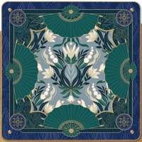 Tapis de jeu de mahjong Sun Center Floral Cross, motif papillon, étoile, rayures, bordure bohème, botanique, antidérapant