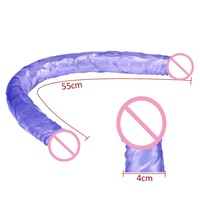 55cm Longueur Double Dong Dildos Pénis