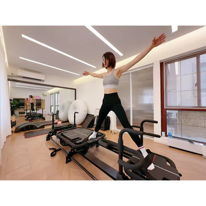 Lconcorde Mega Pro ex Pilates Studio riformatore Yoga Fitness riformatore macchina per la riabilitazione flessibilità equilibrio di formazione - Product Image 5