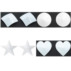 Etal ipple overs reast hest asties, Tickers OUND Quare Eart Hape - Product Image 4