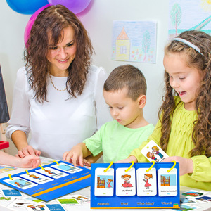 Juego de 78 Tarjetas de Calendario de Bolsillo para Niños y Niñas, Aprendizaje Preescolar, Desarrollo de Sentencias - Product Image 2