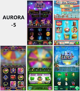 QIQU - Tablero Electrónico Americano Popular, Hermoso y Popular, Juegos de Software Mega Populares, Tablero de Juego Aurora 5 para Máquina de Juegos - Product Image 2