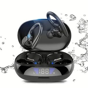 New Arrival Noise Canceling Sports Wireless Earphones <b>Gaming</b> Waterproof Hanging Ear Earbud Wireless TWS Headphone - Product Image 1