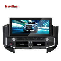 NAVIHUA Radio mobil Stereo, 12.3 inci Android Audio Stereo Multimedia mobil sistem navigasi GPS Radio Auto untuk Mitsubishi Pajero