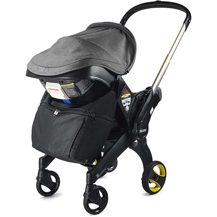 Сумка на весь день совместима с автомобильной коляской Doona с дополнительными крючками и ремнями для совместимости с универсальной коляской