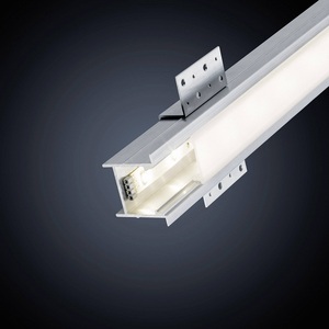 Perfil empotrado para tira LED de 1m, acabado satinado, acero para Paulmann - Product Image 3