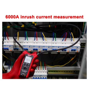 Pince ampèremétrique UT281E+ Red Flex 1000V AC 10000A pour courant de démarrage, fréquence et résistance, compatible avec la pince Flex Clamp - Product Image 5