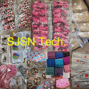 Bonnets chirurgicaux à pois bleus doublés de satin, personnalisables, unisexes, pour le nettoyage et le <span class=keywords><strong>travail</strong></span>, pour infirmières et médecins - Product Image 4