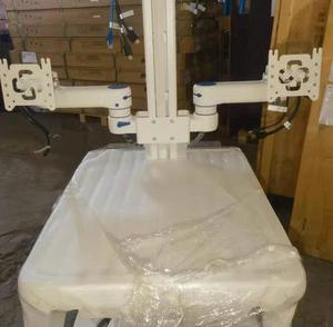 Machine mobile Huawi Rack-RP220-H Body-100kg de <span class=keywords><strong>chariot</strong></span> médical (avec écran LOE et routeur) commutateur - Product Image 3
