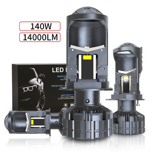 Đèn pha LED Projector Lens Sunshiny High Low Beam V30 <span class=keywords><strong>H4</strong></span> 140W 14000LM tích hợp Canbus H1 <span class=keywords><strong>H4</strong></span> H7 H11 9005 9006 dùng cho ô tô và xe tải - Product Image 1