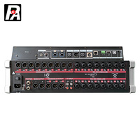 Consola Digital en Vivo de 20 Canales con 16 Preamplificadores Midas, Sistema de Sonido PA, Mezclador Digital