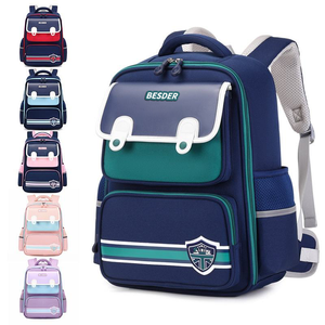 Custom Logo Oxford Cloth Large Capacity School <b>Backpacks</b> | OEM ODM Light Comfortable Primary Student Bags - Product Image 1