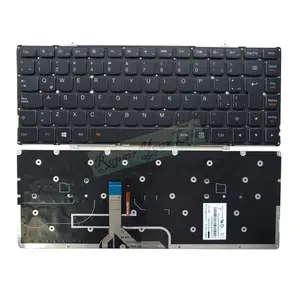 笔记本电脑键盘LA Latin for LENOVO YOGA 2 PRO 13背光按键25212825 PK130S91A15黑色夜光