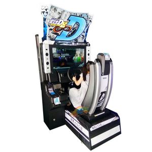 Machine de jeu de course automobile en métal, double joueur, filaire, équipement de simulation de conduite pour divertissement en lieux de loisirs - Product Image 5