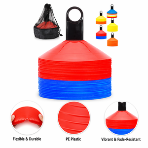 Conos de Agilidad para Fútbol, Ecológicos y Duraderos, de PE, con Bolsa de Transporte, para Entrenamiento y Marcadores de Campo, Venta al Por Mayor Aiju - Product Image 6