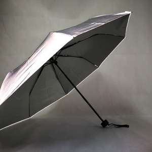 Special Hot Sale High Quality Fully-<b>Automatic</b> Strong Straight Safety Walking Reflective Polyester <b>Umbrella</b> 97cm Business Gifts - Product Image 2