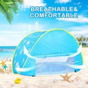 Vente directe d'usine, <span class=keywords><strong>tente</strong></span> de plage pour bébé avec piscine, imperméable, pop-up, protection solaire <span class=keywords><strong>UV</strong></span> - Product Image 5