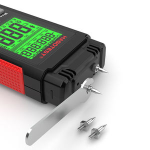 HT633 Dc resistencia Pin-tipo medida madera materiales de construcción Moiture Environ humedad temperatura madera medidor de humedad - Product Image 4