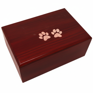 Hot Selling Modern Style Natural Wood Pet Memorial Urns for Cats & Dogs with Photo Frame <b>Ashes</b> <b>Keepsake</b> - Product Image 1