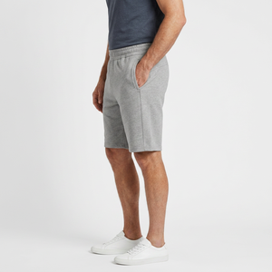 <b>Men's</b> Athletic <b>Shorts</b> with Pockets and <b>Elastic</b> <b>Waistband</b> 100% Cotton Quick Dry Casual Mid Waist Knitted - Product Image 3