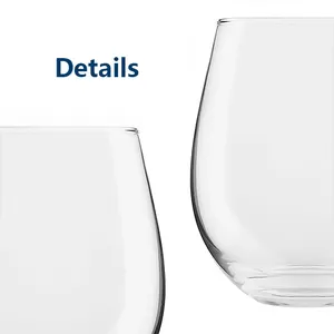 Óculos de vinho personalizado, sem chumbo de fábrica, 18 oz, copo de ovo personalizado, resistente, branco, vinho tinto, vidro para bar, festas, festivais, presente
